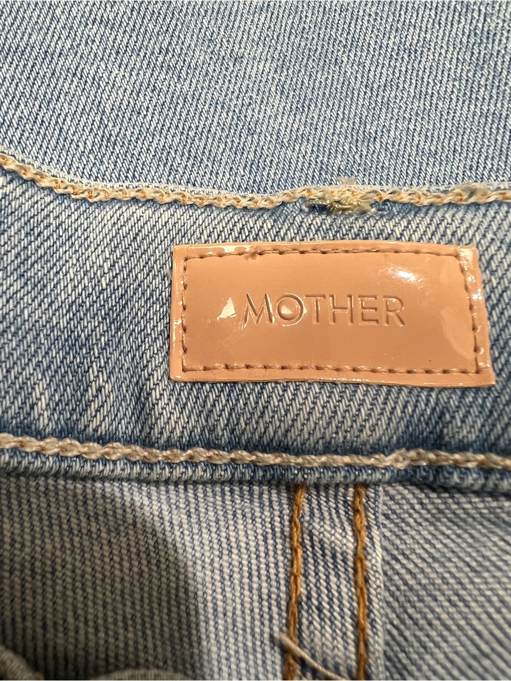 Mother The Insider Crop Step Fray Jeans in Wash Limited Edition Size 26 - Picture 8 of 11